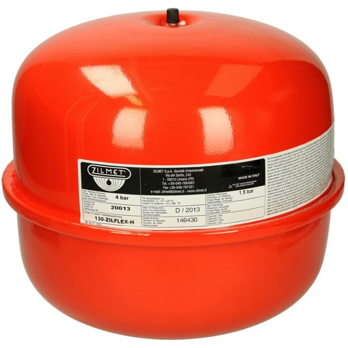 Zilmet Zilmet Zilflex H UR0252509CS0000 - Ausdehnungsgefäß 25L