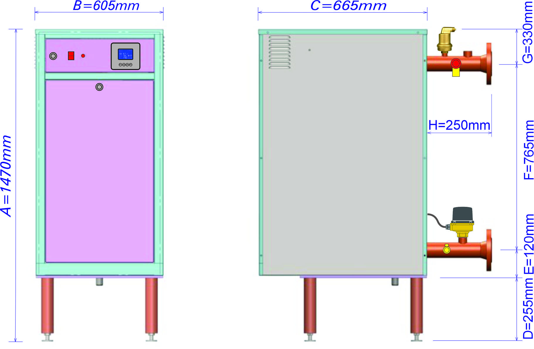 Mikoterm TK-24 - Professional 160 kW
