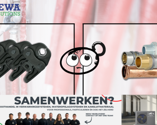 Verschillende persbekken, persprofielen en perskoppelingen