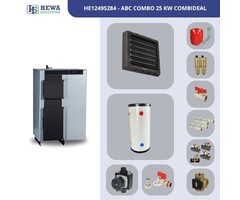 HeWa Solutions ABC Combo 25 (25KW) - Bedrijfsverwarming Combinatiedeal