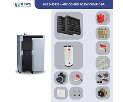 HeWa Solutions ABC Combo 40 (40 kW) - Bedrijfsverwarming Combinatiedeal