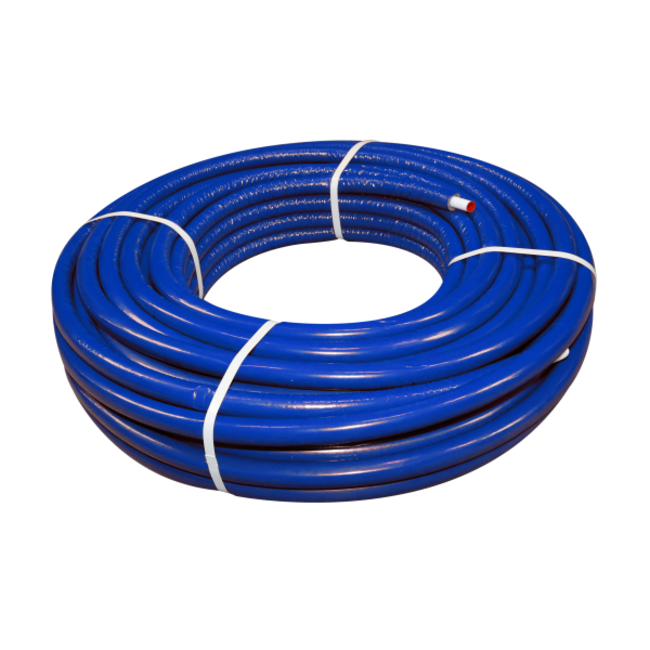 Bonfix BONFIX 2003305 - Alu-pers meerlagenbuis + 6 mm isolatie blauw - 16 x 2 mm (rol 50 meter)