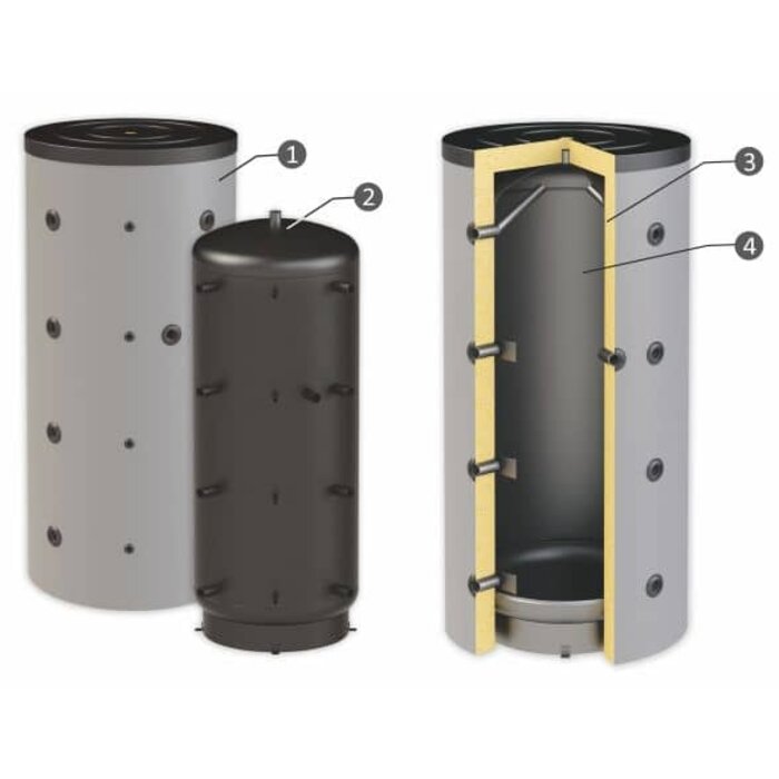 BURNiT PBM 1000 - 1000L Buffervat