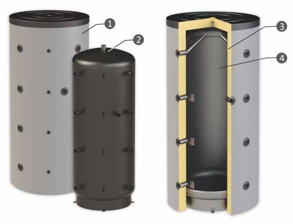 BURNiT PBM 1000 - 1000L Buffervat