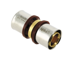 Bonfix BONFIX 2000140 - Gerade Alu-Presskupplung - 32 x 32 mm