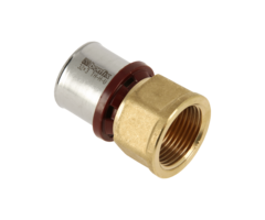 Bonfix BONFIX 2000365 - Alu-pers messing perskoppeling recht - 32 x 1'' G M