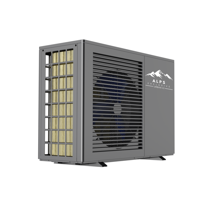 ALPS EXCLUSIVE AE-06001-MO-V2 (6 kW) - Vollelektrische Monoblock-Luft/Wasser-Wärmepumpe