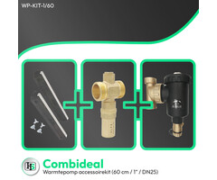 Zubehörsatz für Wärmepumpen (60 cm / 1“ / DN25)