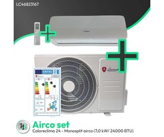 Lamborghini Caloreclima Lamborghini Caloreclima 24 - Monosplit airco wandmodel (7,0 kW / 24000 BTU)