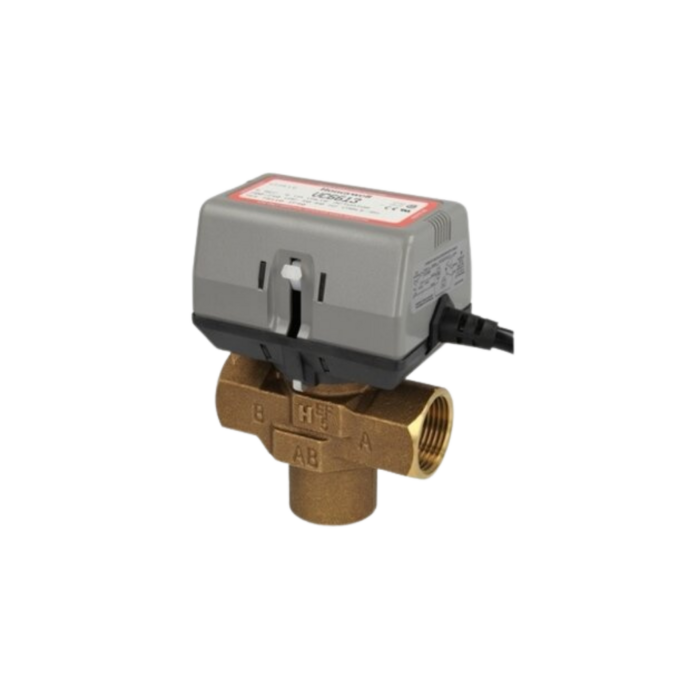Honeywell Honeywell VC6013MP6000/U -  Gemotoriseerde 3-weg klep (zonder hulpschakelaar)
