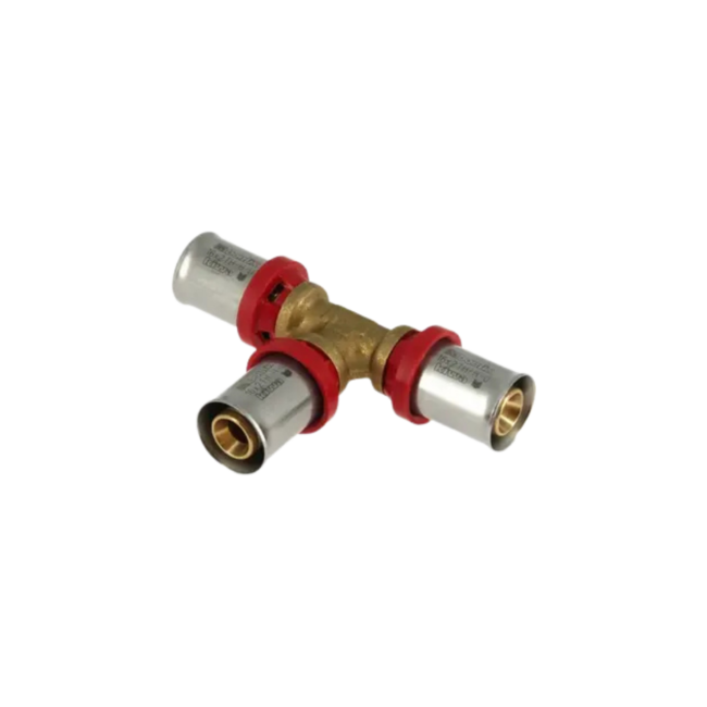 Bonfix BONFIX 2000505 - Pressfitting - Messing - T-Stück - 16 x 16 x 16 mm