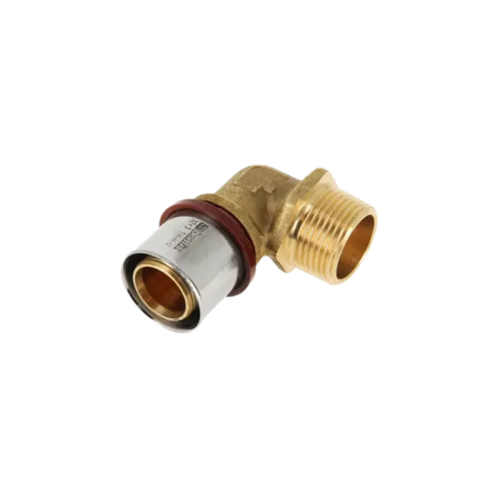 Bonfix BONFIX 2001040 - Steckkupplung gewinkelt 90° - Messing - 32 x 1" G M