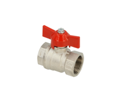 HeWa Solutions HeWa HE261004721 - Kugelhahn aus Messing 1" G F