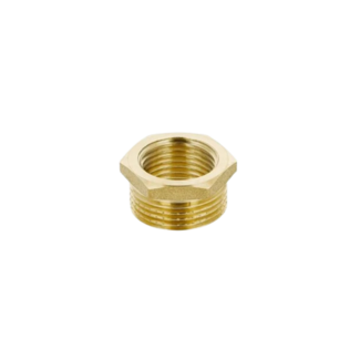 HeWa Solutions HeWa HE482739328 - Verloopstuk - Messing - 1/2" G F x 1" G M