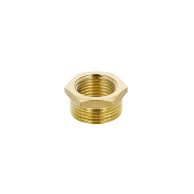 HeWa Solutions HeWa HE482739328 - Verloopstuk - Messing - 1/2" G F x 1" G M