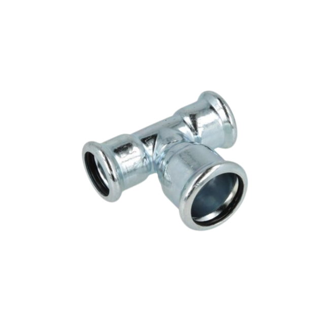 OEG OEG 802004574 - C-staal perskoppeling M-contour T-stuk verloop - 22 mm x 28 mm x 22 mm