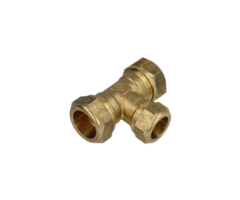 OEG OEG 802016314 - Knelkoppeling verloop T-stuk - 22 mm x 15 mm x 22 mm