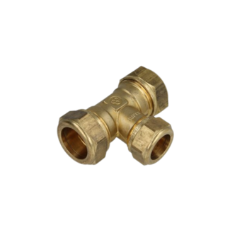 OEG OEG 802016314 - Knelkoppeling verloop T-stuk - 22 mm x 15 mm x 22 mm