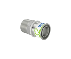 Uponor Uponor 48953400 - Steckfitting-Reduzierstück - U-Kontur - 32 mm x 1" G M