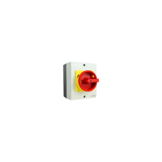 EMAT EMAT 85013001 - Werkschakelaar 4P 25A rood