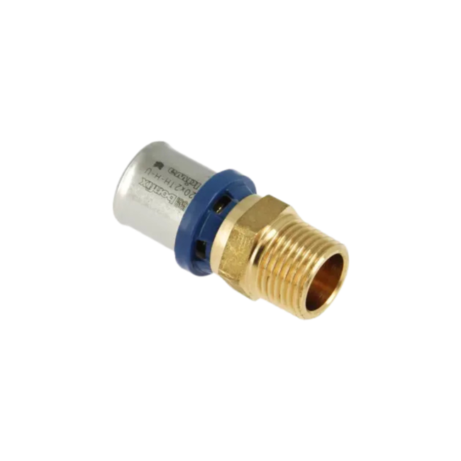 Bonfix BONFIX 2000220 - perskoppeling recht - Messing - 20 x 1/2" G M