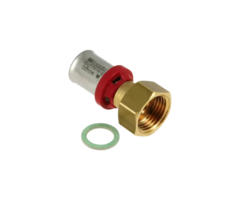Bonfix BONFIX 2002005 - Pressfitting gerade - Messing - 16 x 1/2'' G F