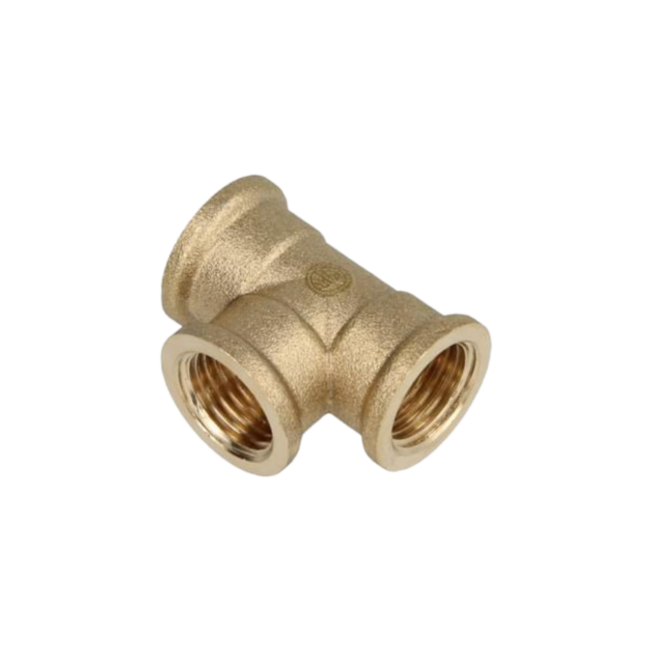 OEG HE402001222 - T-Stück aus Messing 1/2“ G F