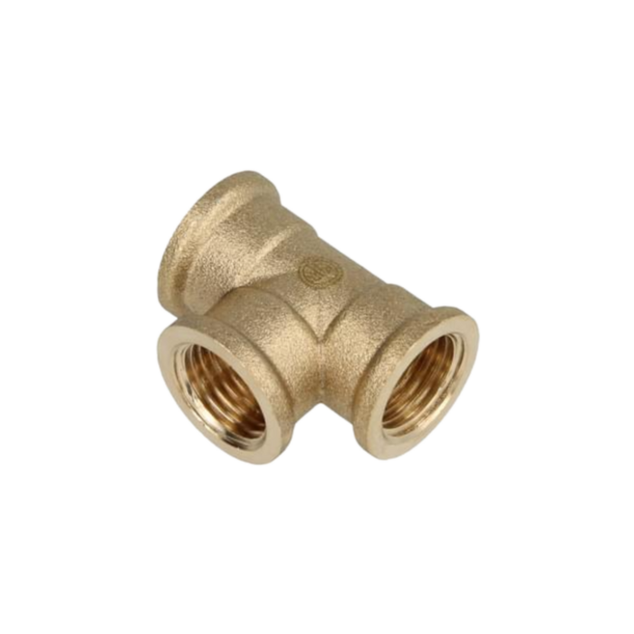 OEG HE402001222 - T-Stück aus Messing 1/2“ G F