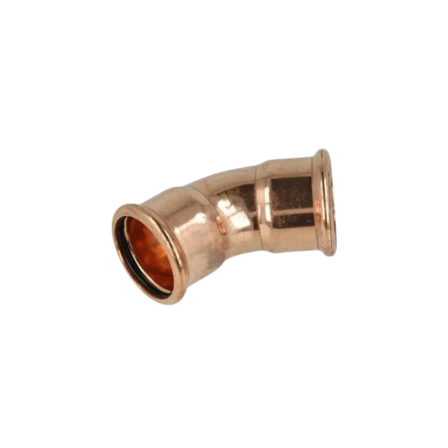 OEG OEG 802009054 - Koperen perskoppeling M-contour hoek 45° - 22 mm