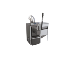 Kipi Kipi Ventura 50 (50 kW) - Luchtverwarming pelletketel