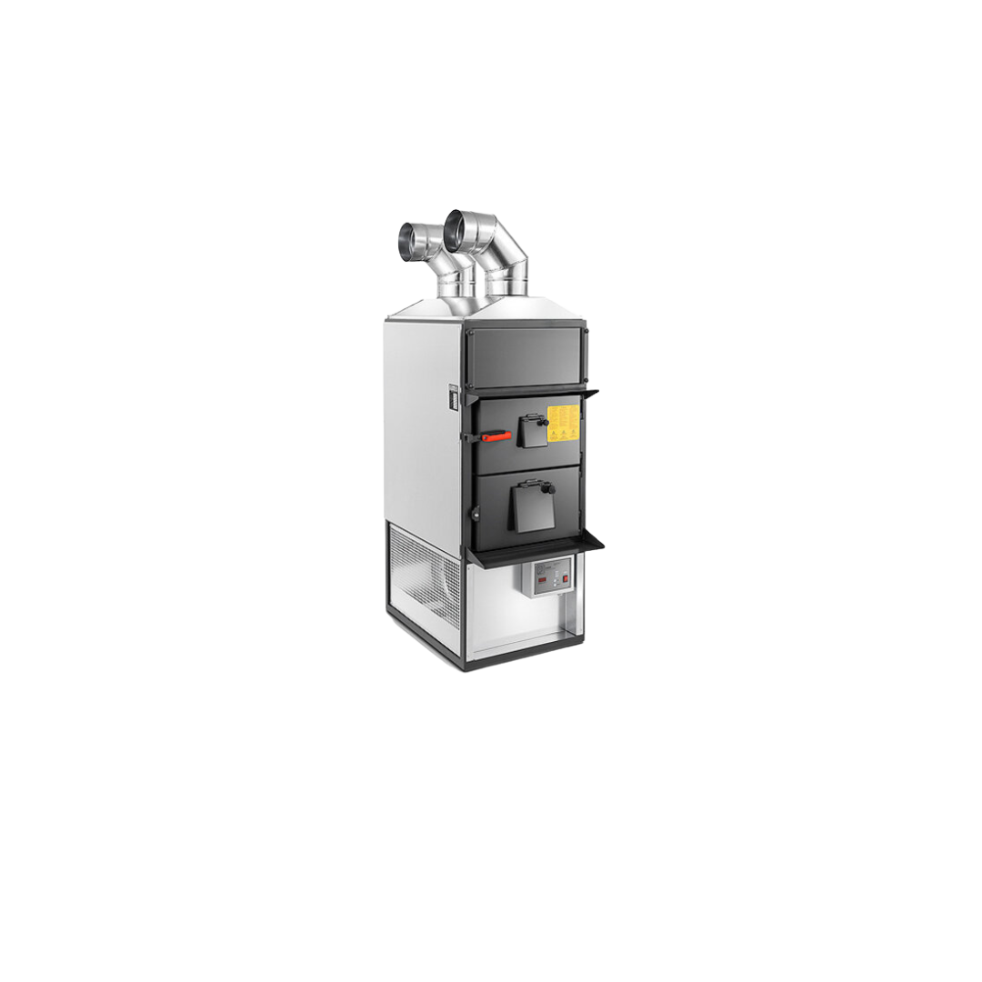 Fabbri F 55 C.V. (55 kW) - Luftheizungs-Holzkessel