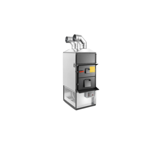 Fabbri Fabbri F 55 S.V. (55 kW) - Luchtverwarming houtketel