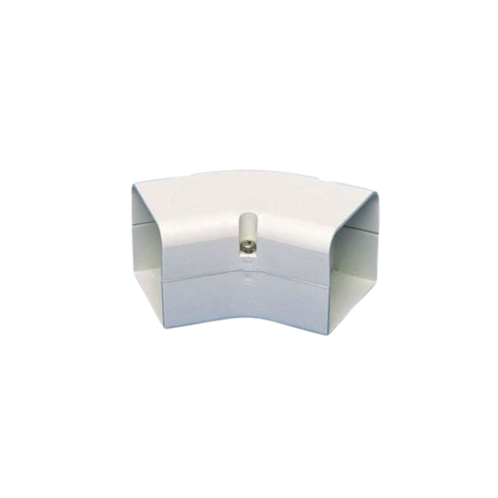 SpeediDuct 10094480100 – Flache Biegung 45° – 70 mm (weiß)