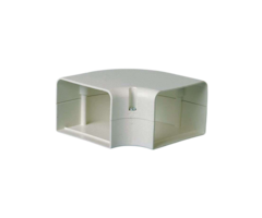 SpeediDuct SpeediDuct 10094450100 - Platte bocht 90° - 70MM (wit)