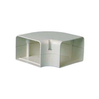 SpeediDuct SpeediDuct 10094450100 - Platte bocht 90° - 70MM (wit)