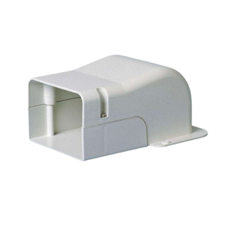SpeediDuct SpeediDuct 10095050100 - Muurkapje - 70MM (wit)