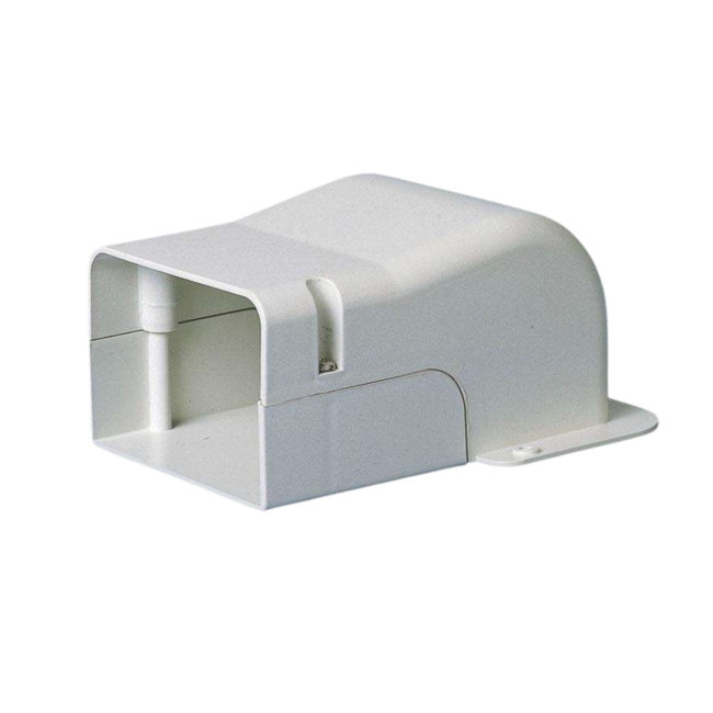SpeediDuct 10095050100 - Muurkapje - 70MM (wit)