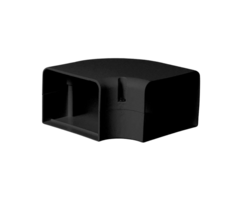 SpeediDuct SpeediDuct 10094450200 – Flachbogen 90° – 70 mm (schwarz)