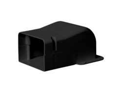 SpeediDuct SpeediDuct 10095050200 – Wandabschluss – 70 mm (schwarz)