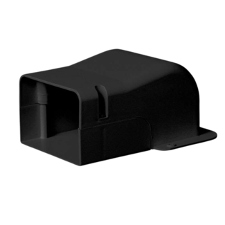SpeediDuct SpeediDuct 10095050200 - Muurkap - 70MM (zwart)