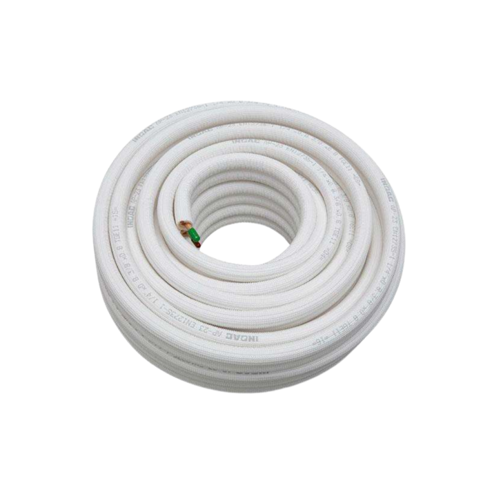 Inoac CIN-2232-000 - Geisoleerde koperleiding 3/8"+5/8" - 20mtr/rol