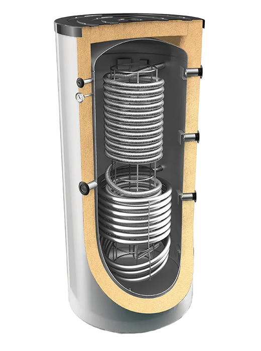 TESY Tesy V10/9S2100099HYG5.5HE - Hygiëneboiler met 2 warmtewisselaars & RVS tapwaterspiraal (1000 L)