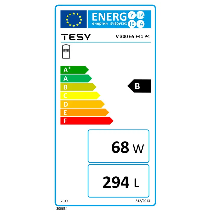 TESY Tesy V30065F41P4 - Buffervat (300L)