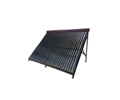 Komplettes Solarkessel-Set - 2x AE-00030-HP(V2) + Brauchwasserspeicher 500L mit 2 Wärmetauschern