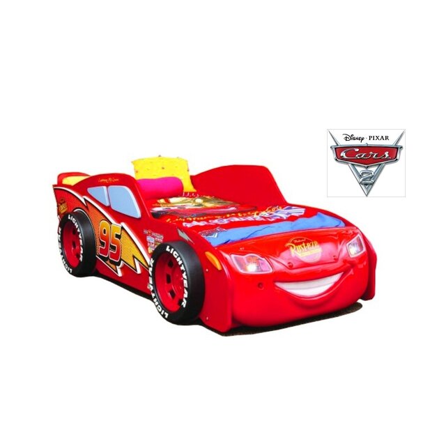 Autobed Cars McQueen Lightning | rood kinderbed