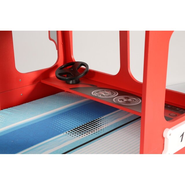 Brandweerbed stapelbed brandweer | rood jongensbed