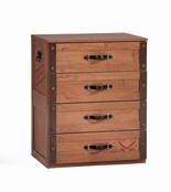 Cilek Black Pirate Commode kinderladekast piraten