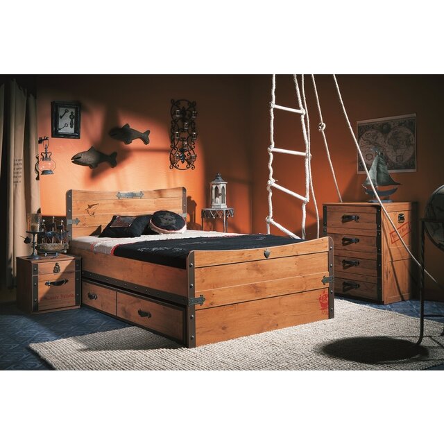 Cilek Black Pirate Commode kinderladekast piraten