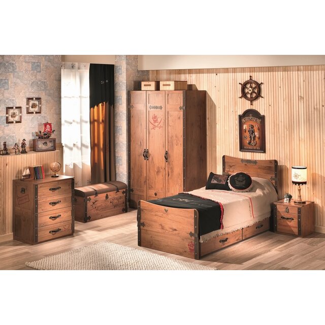 Cilek Black Pirate Commode kinderladekast piraten