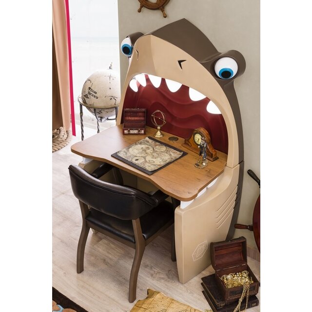 Cilek Black Pirate Haai bureau piratenkamer